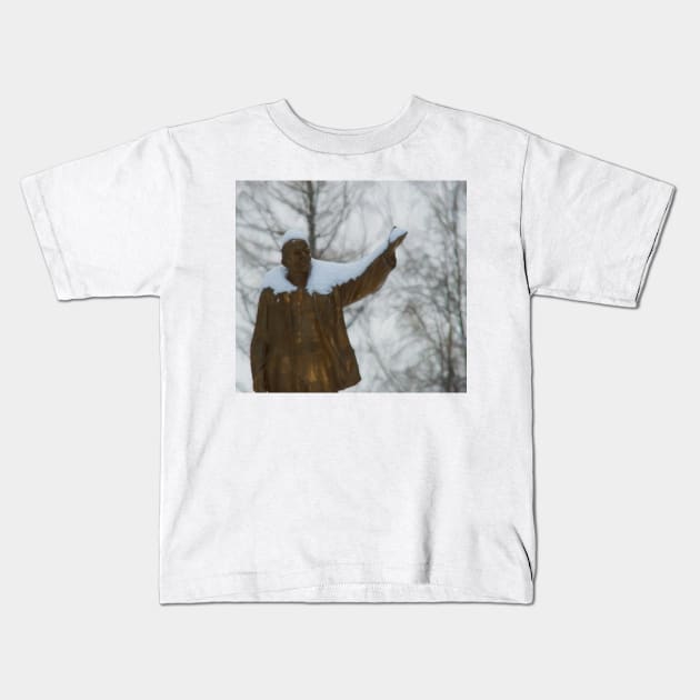 Lenin Kids T-Shirt by EvgeniiV